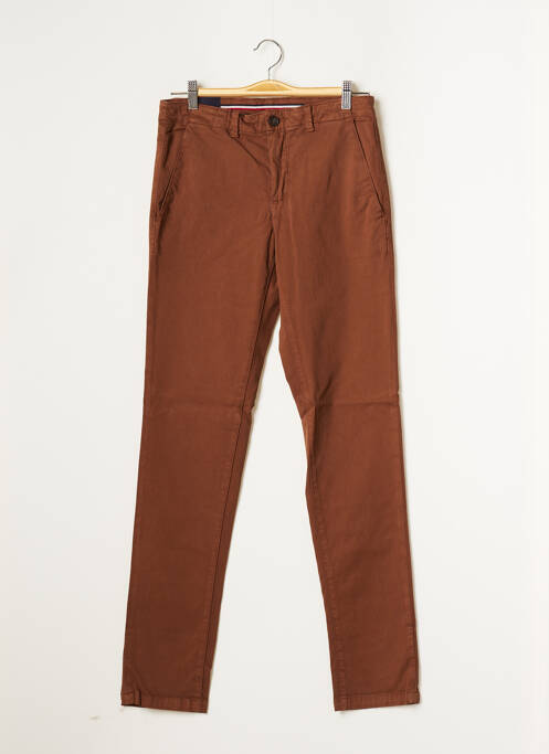 Pantalon chino maro CAMBRIDGE bărbat