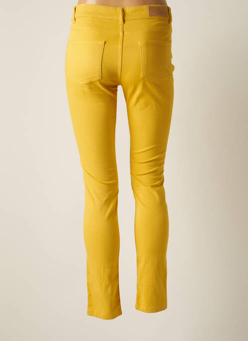 Pantalon slim galben MEXX femeie