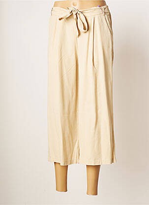 Pantalon trei sferturi bej JULIE GUERLANDE femeie