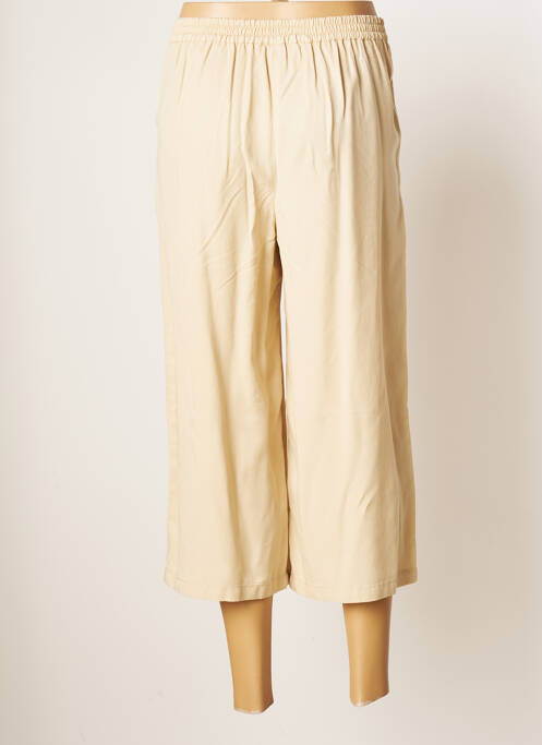 Pantalon trei sferturi bej JULIE GUERLANDE femeie