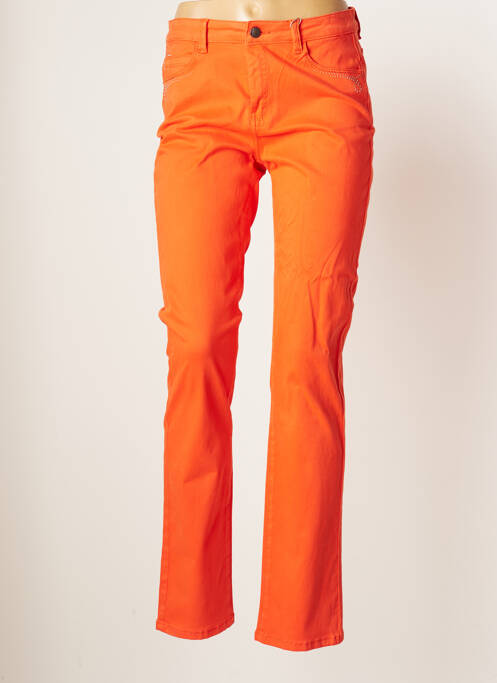 Pantalon slim portocaliu DIANE LAURY femeie