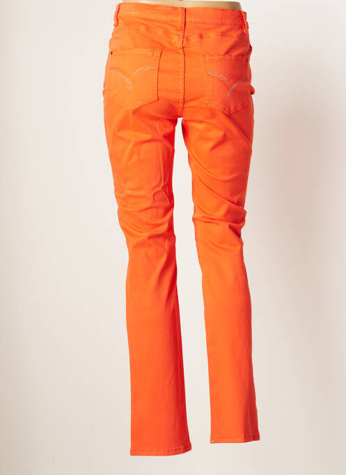 Pantalon slim portocaliu DIANE LAURY femeie