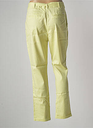 Pantalon drept elasticitate talie înaltă verde DIANE LAURY femeie