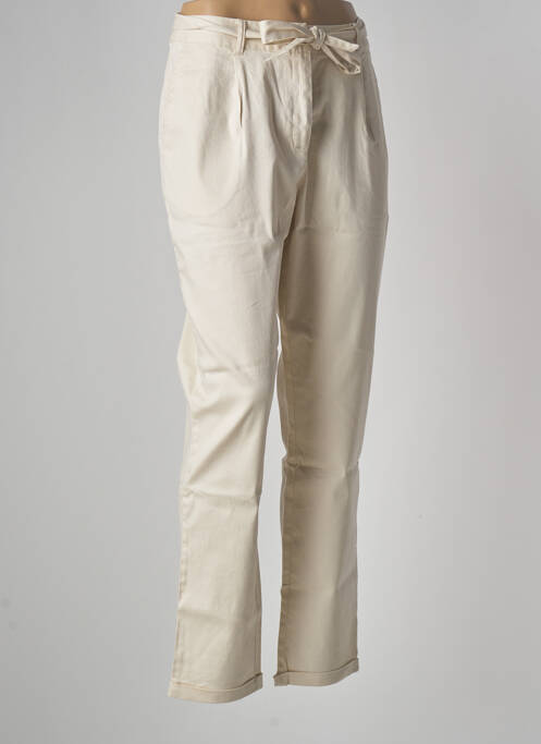 Pantalon drept bej DIANE LAURY femeie