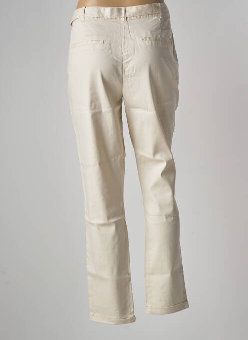 Pantalon drept bej DIANE LAURY femeie