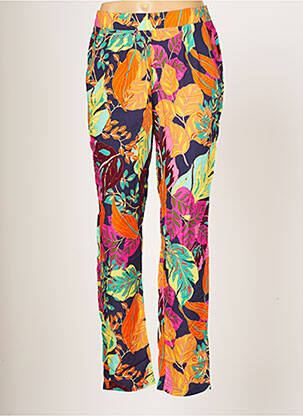 Pantalon drept albastru JULIE GUERLANDE femeie