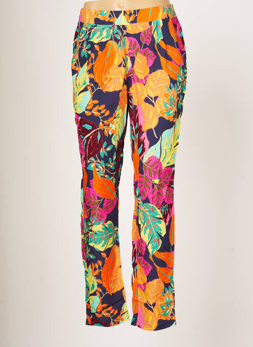 Pantalon drept albastru JULIE GUERLANDE femeie