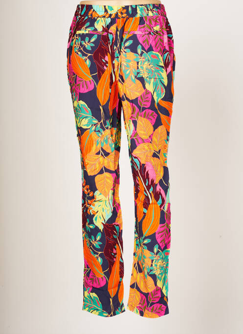 Pantalon drept albastru JULIE GUERLANDE femeie