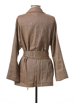 Sacou buzunare maro SAINT HILAIRE femeie