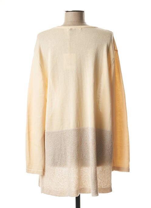 Vestă cu mâneci lungi bej BRUNO SAINT HILAIRE femeie