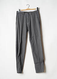 Pantalon chino elasticitate mărime normală gri LCDN bărbat