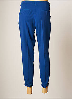 Pantalon trei sferturi talie joasă talie joasă albastru LCDN femeie