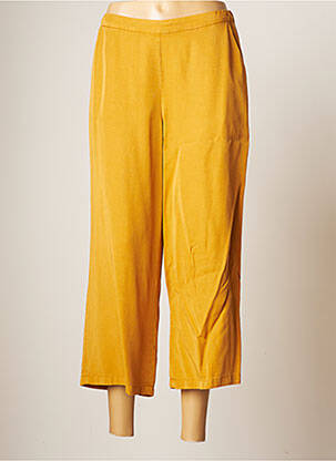 Pantalon buzunare galben DIANE LAURY femeie
