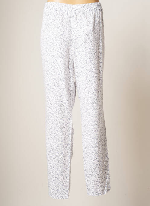 Pantalon drept alb LCDN femeie