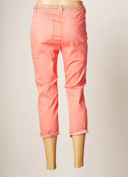 Pantalon trei sferturi roz DIANE LAURY femeie