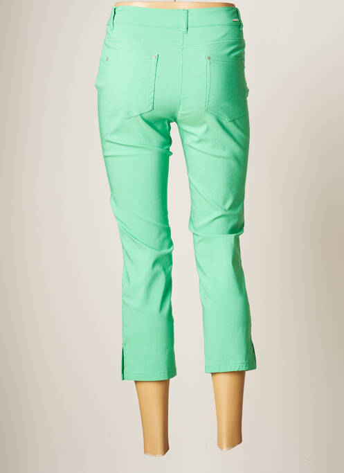 Pantalon trei sferturi verde DIANE LAURY femeie