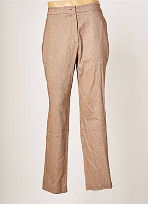 Pantalon chino maro SAINT HILAIRE femeie