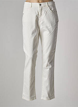 Pantalon slim bej SAINT HILAIRE femeie