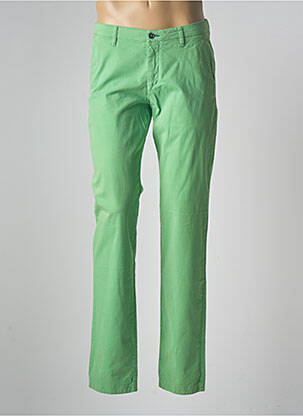 Pantalon chino elasticitate mărime normală verde SAINT HILAIRE bărbat
