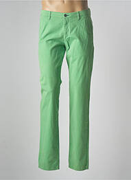 Pantalon chino elasticitate mărime normală verde SAINT HILAIRE bărbat