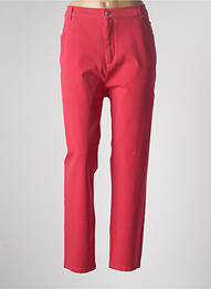 Pantalon slim talie joasă talie joasă roșu MARBLE femme