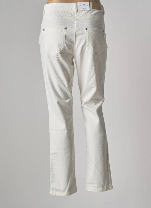 Pantalon slim bej SAINT HILAIRE femeie
