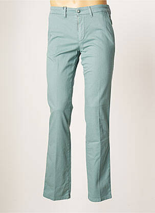 Pantalon slim elasticitate talie joasă verde LCDN bărbat