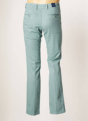 Pantalon slim elasticitate talie joasă verde LCDN bărbat