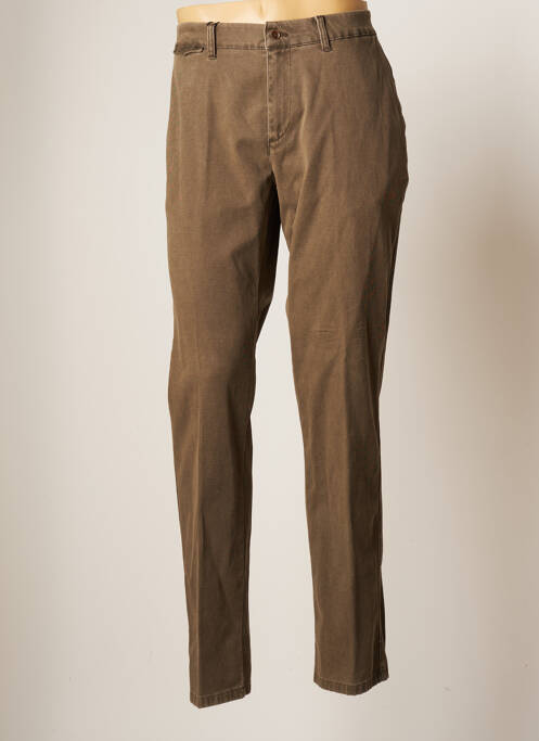 Pantalon chino maro LCDN bărbat