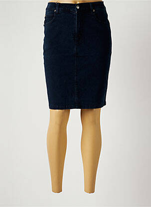 Fustă scurtă albastru MARBLE femeie