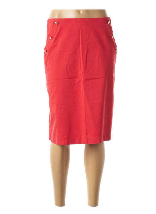 Fustă midi roșu SAINT HILAIRE femeie