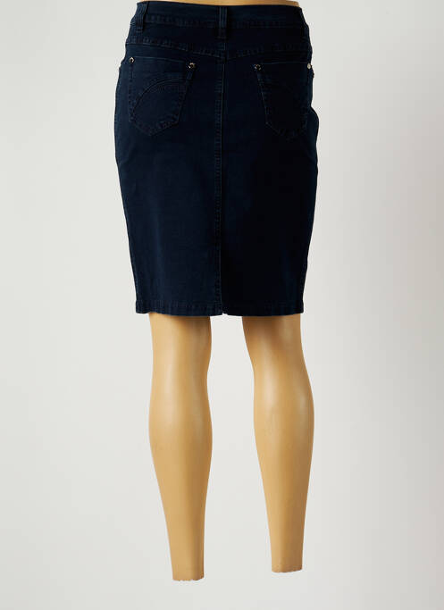 Fustă scurtă albastru MARBLE femeie