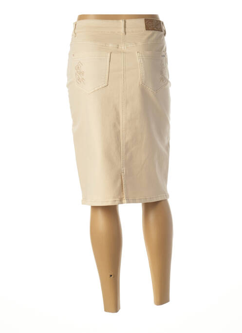 Fustă midi bej DIANE LAURY femeie