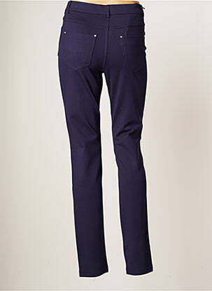 Pantalon slim elasticitate mărime normală albastru LCDN femeie
