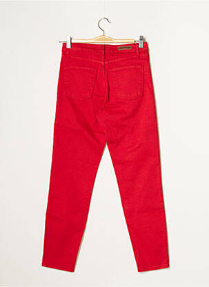 Pantalon 7/8 elasticitate mărime normală roșu LCDN femeie