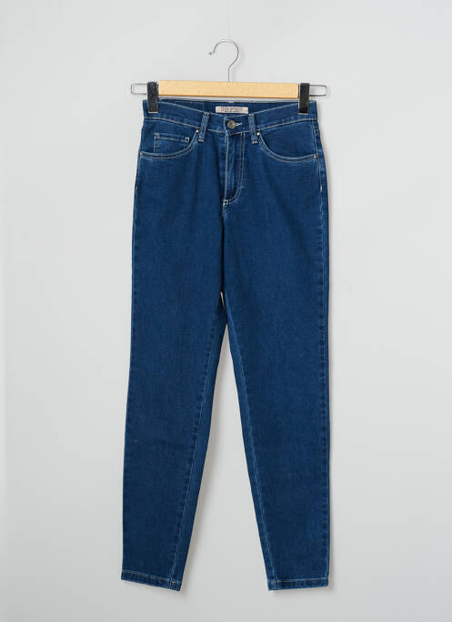 Blugi cu croială slim albastru LCDN femeie