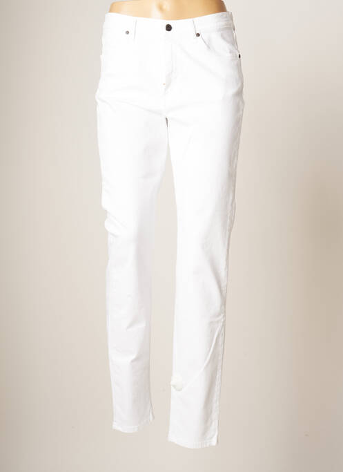Pantalon slim alb LCDN femeie