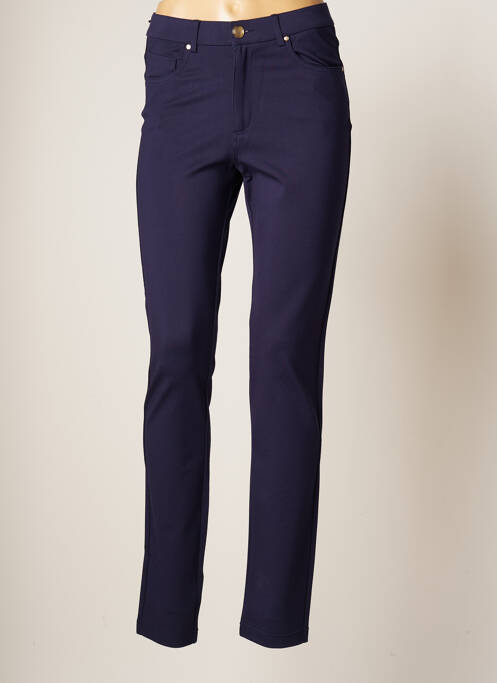 Pantalon slim albastru LCDN femeie