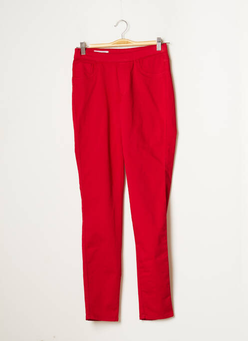 Pantalon slim roșu LCDN femeie