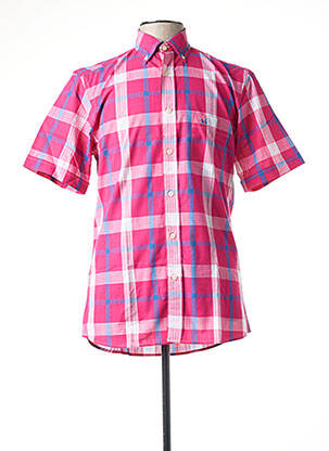 Cămașă cu mâneci scurte roz JEZEQUEL bărbat