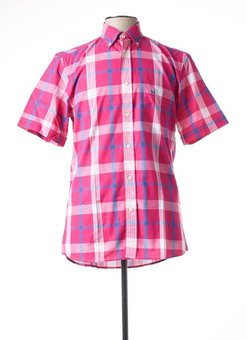 Cămașă cu mâneci scurte roz JEZEQUEL bărbat