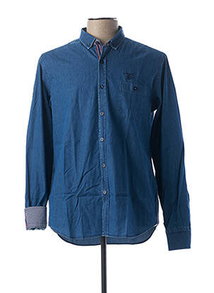 Cămașă cu mâneci lungi albastru LA SQUADRA bărbat