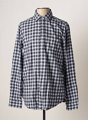 Cămașă cu mâneci lungi albastru SEIDEN STICKER bărbat