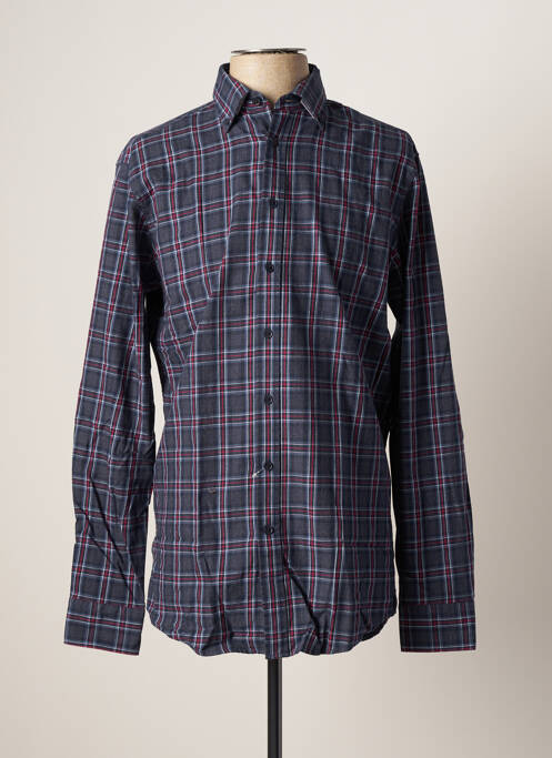 Cămașă cu mâneci lungi albastru SEIDEN STICKER bărbat