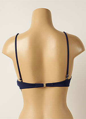 Sutien de costum de baie elasticitate top sutien push-up albastru IODUS femeie