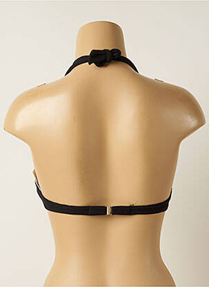 Sutien de costum de baie elasticitate top sutien push-up negru IODUS femeie