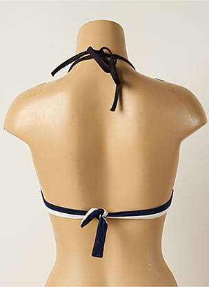 Sutien de costum de baie elasticitate top triunghiuri negru IODUS femeie