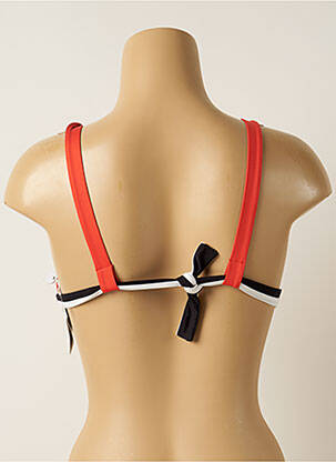 Sutien de costum de baie elasticitate top triunghiuri portocalie IODUS femeie