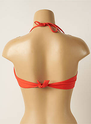 Sutien de costum de baie elasticitate top bentiță portocalie IODUS femeie