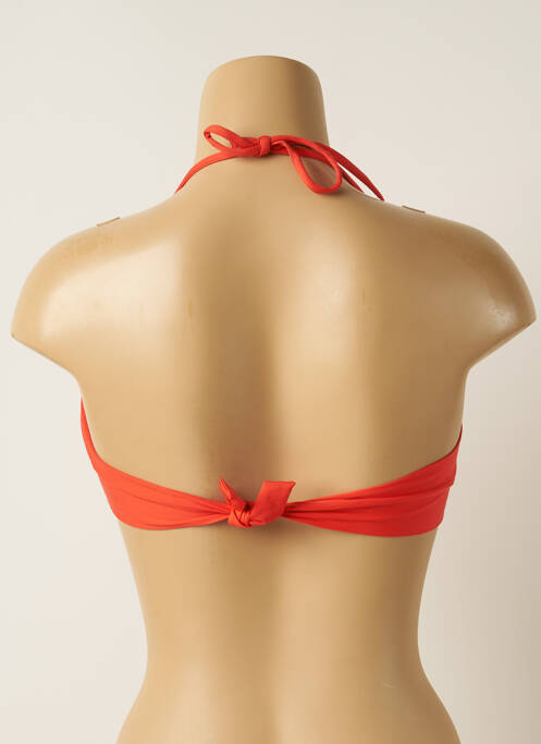 Sutien de costum de baie elasticitate top bentiță portocaliu IODUS femme